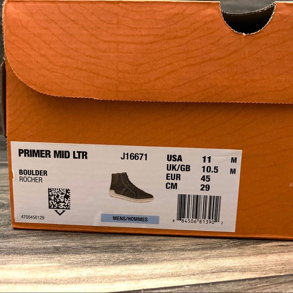 SOLD ⛔️ NIB Merrell Primer Mid LTR Lace Up Sneaker 11M - Picture 11 of 11